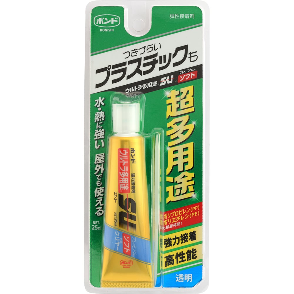コニシ　多用途ＳＵプレミアム　ソフト　クリアー　２５ｍＬ