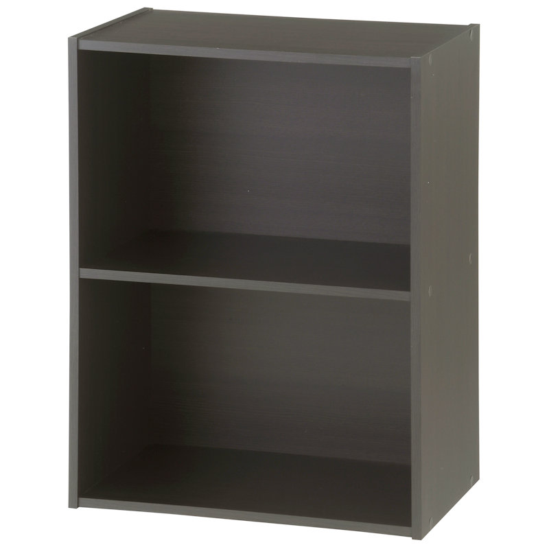 アテーナライフ　カラーボックス　２段　ダークブラウン　ＥＩ－ＫＨ