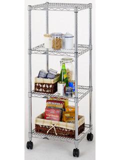 ルミナス　ホームラック　４段　４６ｃｍ幅　ＮＬＨ４６１２－４