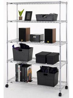 ルミナス　ホームラック　５段　１２０ｃｍ幅　ＮＬＨ１２１８－５