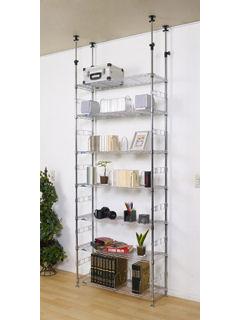 ルミナス　フィール突っ張りテンションラック　７段　９０ｃｍ幅　ＭＤ９０－７Ｔ