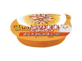 いなば　ＣＩＡＯ（チャオ）　このままだしスープカップ　まぐろ　かにかま・しらす入り　６０ｇ