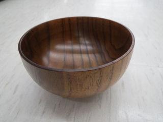木製汁碗　布袋総拭き　漆