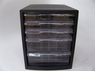 レターケース　５段　仕切板対応タイプ