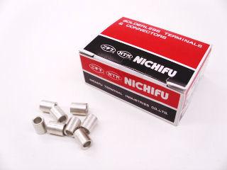 Ｐ型重ね合わせスリーブ　Ｐ－８　１００個入