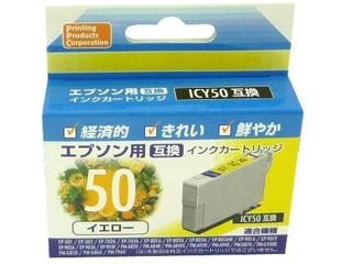 エプソン用　互換インク　ＩＣ５０　イエロー　ＰＰ－ＥＩＣ５０Ｙ