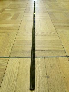 光モール　フロアー材用のＲアングル　ブロンズ　２０００ＭＭ　ＮＯ．１４８７