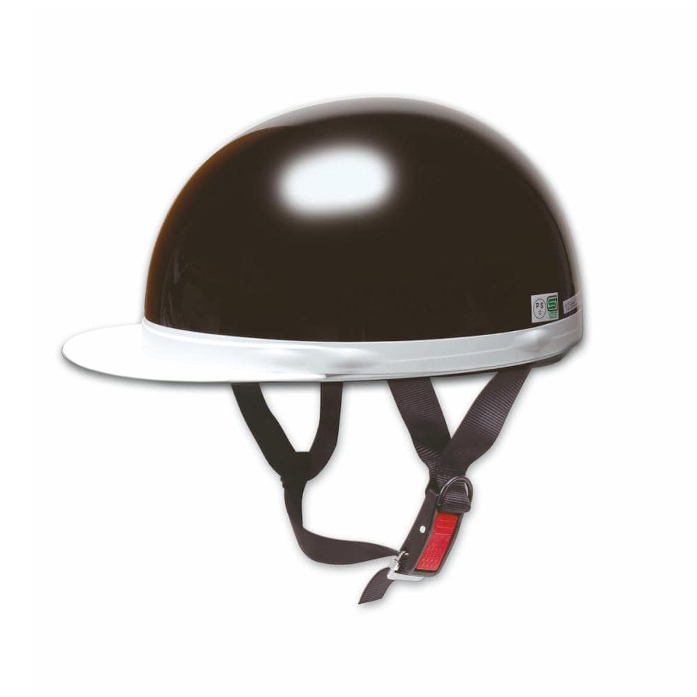 白ツバ半キャップ　ＰＳ－ＨＣ００１　ＢＫ　ブラック