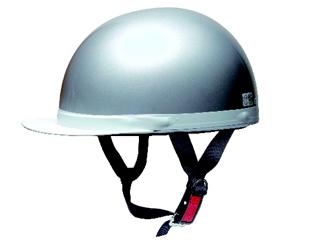 白ツバ半キャップ　ＰＳ－ＨＣ００１　ＳＩＬ　シルバー