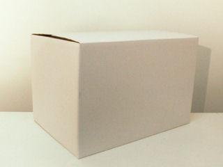 段ボール　ＮＯ．１４　白　幅５００×奥行３５０×高さ３４０ｍｍ