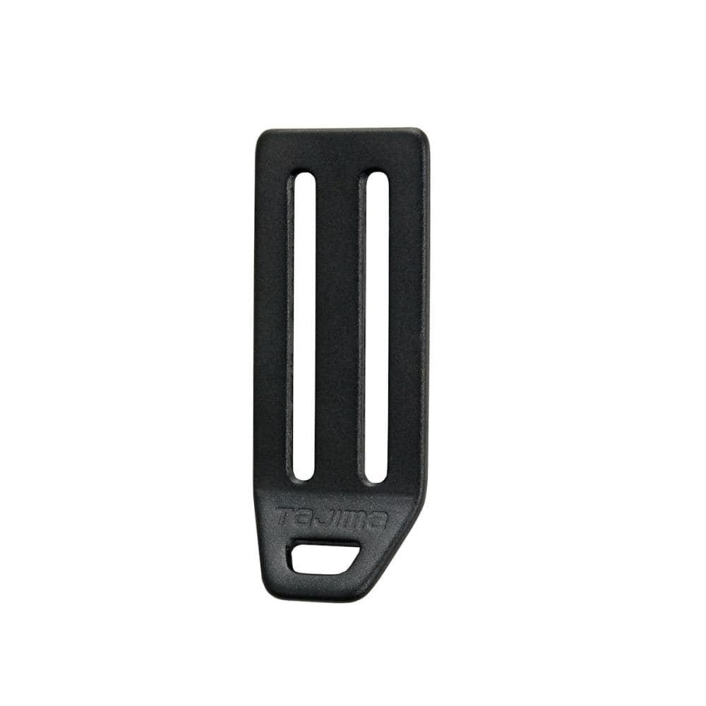 タジマ（ＴＪＭデザイン）　Ｌ型Ｄ環止め　アルミ２穴　ブラック　ＴＡ－ＬＡＤ２ＢＫ
