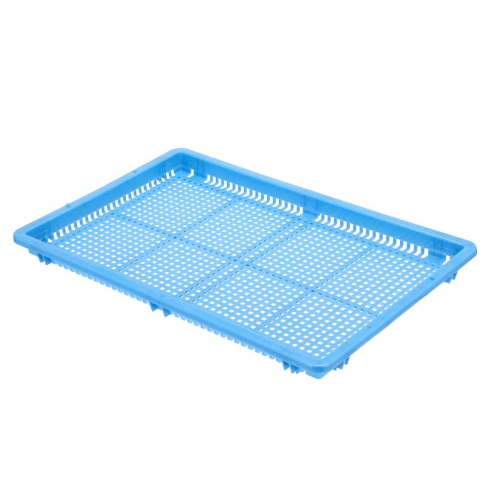 サンコープラスチック　ワイドバスケット　幅７７×奥行５０．５ｃｍ　ブルー