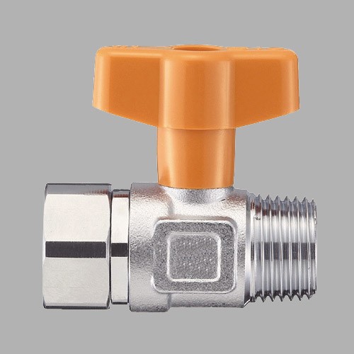 ＳＡＮＥＩ（サンエイ）ナット付ボールバルブ　ナット開店　パッキン別売　Ｖ６６Ｂ－２０