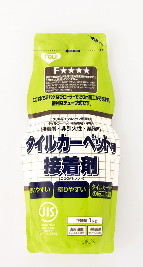 床材接着剤　エコＧＡセメント　パック　１ｋｇ