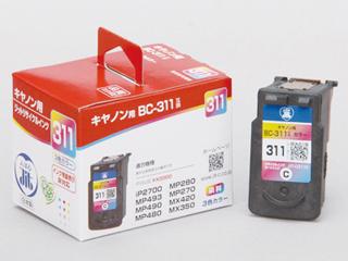 リサイクルインクカートリッジ　ＪＩＴ－Ｃ３１１ＣＮ　カラー