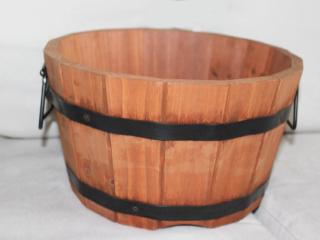 木製ダル浅型　ブラウン　２８ｃｍ