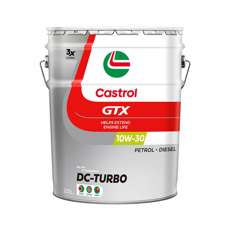 カストロール　エンジンオイル　ＧＴＸ　ＤＣ－ＴＵＲＢＯ　１０Ｗ－３０　ＳＭ　２０Ｌ