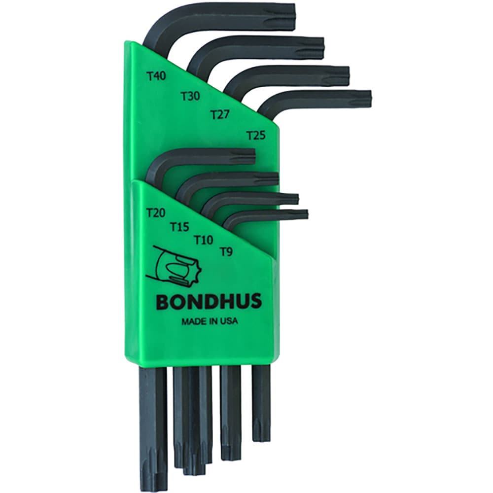 ボンダス　スター８本組　ショート　Ｌレンチセット