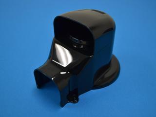 イナバ　スリムダクトＬＤ　ウォールコーナー　エアコンキャップ・換気エアコン用　ＬＤＷＸ－７０Ｋ　ブラック