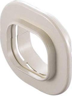 イナバ　スリムダクトＬＤ　スリムキャップ　（壁貫通部用化粧キャップ）　ＬＤＷＣ－７０Ｉ　アイボリー