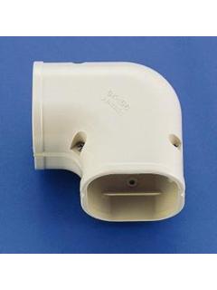 イナバ　スリムダクトＳＤ　スリムコーナー平面９０°（平面９０°曲り）　ＳＫ－７７Ｗ　ホワイト