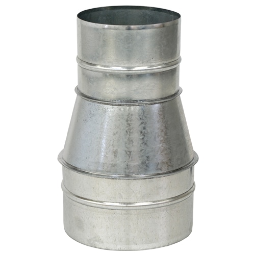亜鉛引スパイラルダクト用レジューサー　１２５～１００