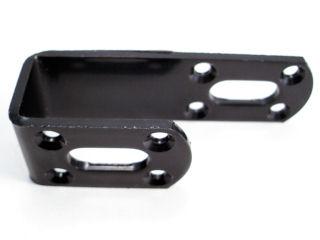 Ｊ型金具　黒　２０ｍｍ