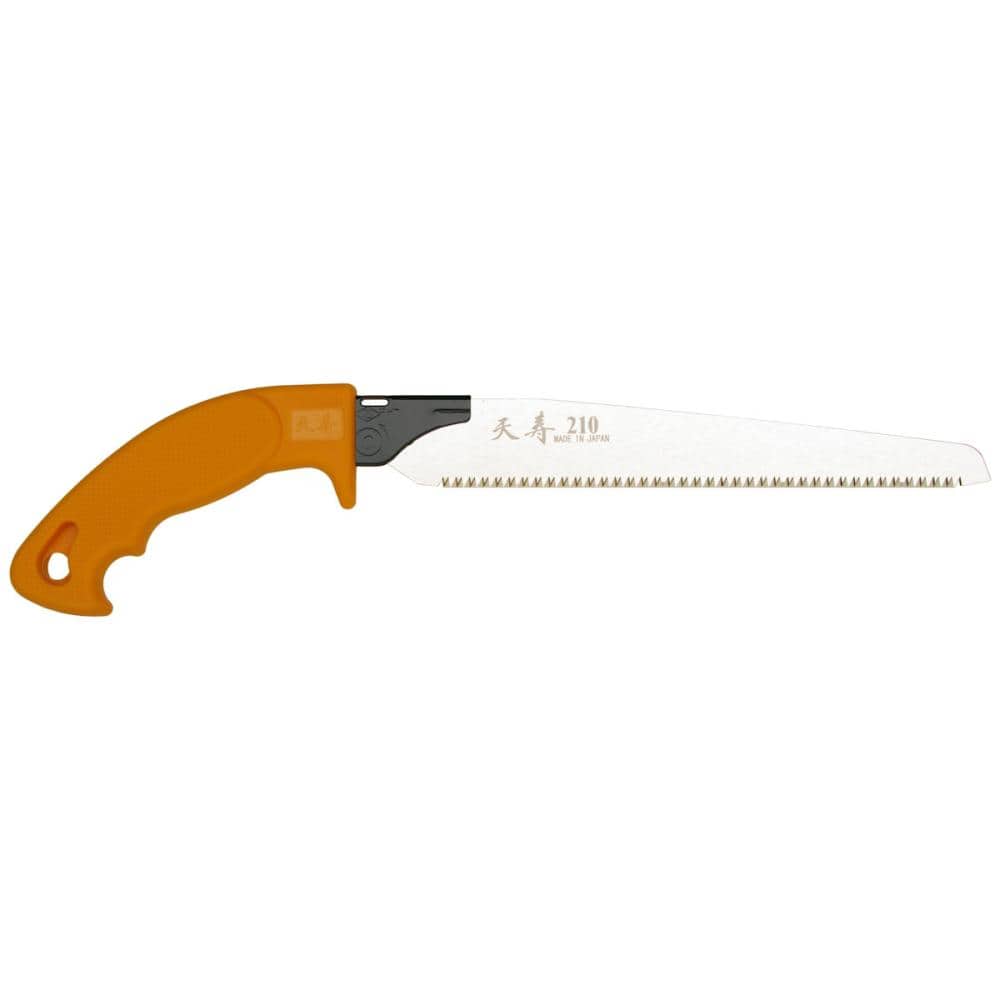 天寿　鞘付き剪定鋸　薄手　２１０ｍｍ