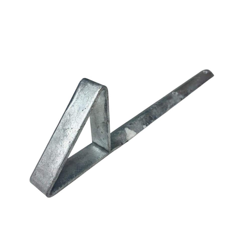 雪止金具　波板用アングル止め　ドブめっき　Ｌ－３