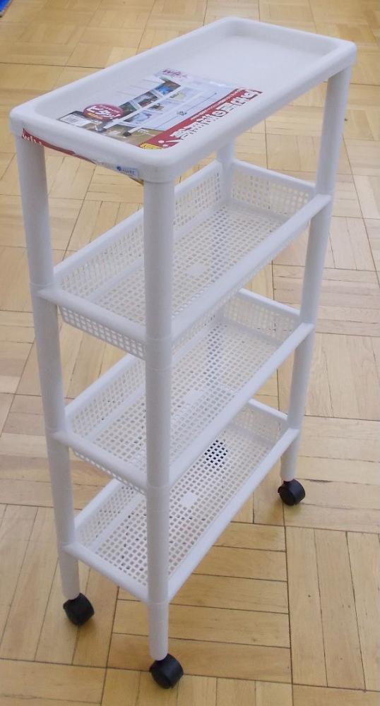 ユニットワゴンスリム　２２０　ホワイト