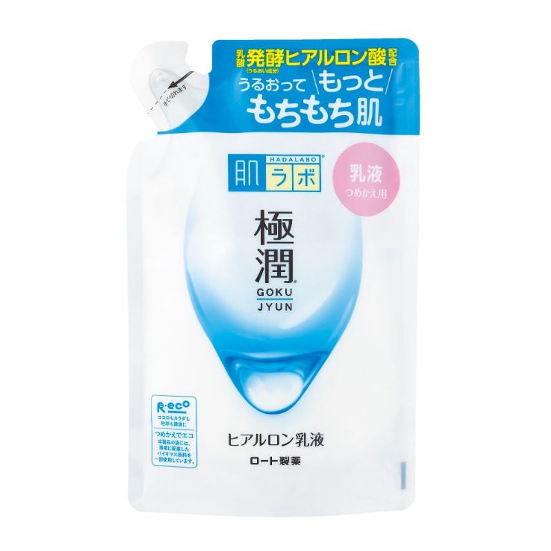 ロート　肌研（ハダラボ）　極潤ヒアルロン乳液　詰め替え用　１４０ｍＬ