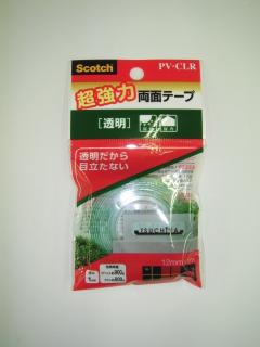 ３Ｍ　超強力両面テープ　ＰＶ－ＣＬＲ　透明タイプ