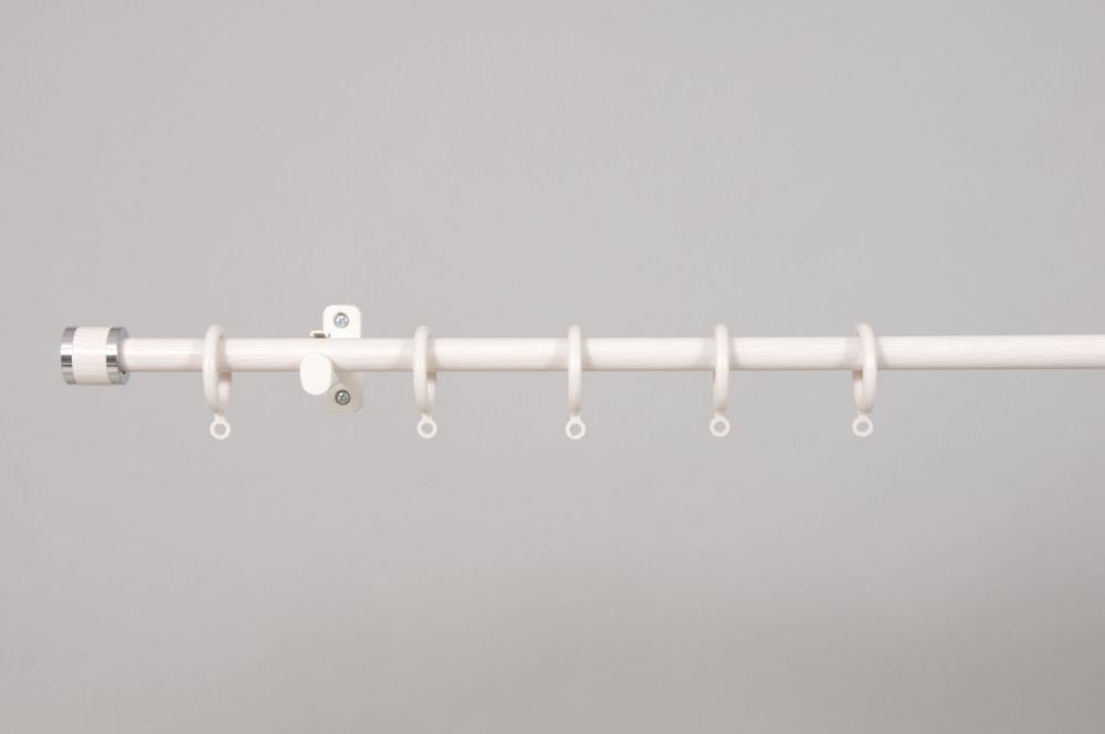 装飾レール　フェスタ　２ｍ　シングル　木目ホワイト