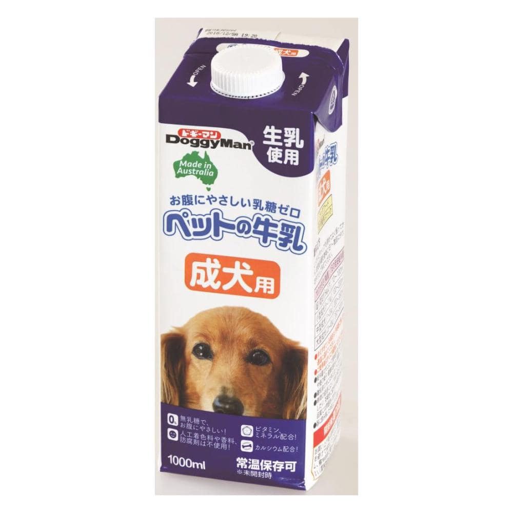 ドギーマン　ペットの牛乳　成犬用　１０００ｍＬ