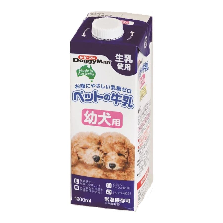 ドギーマン　ペットの牛乳　幼犬用　１０００ｍＬ