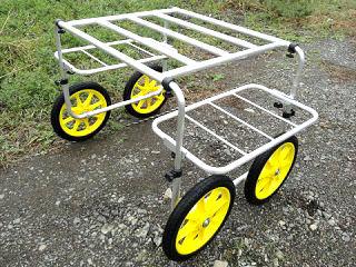 アルミいちご収穫台車　ＡＢ－１