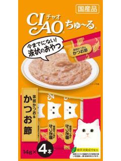 いなば　ＣＩＡＯ（チャオ）　ちゅ～る　宗田かつお＆かつお節　１４ｇ×４本