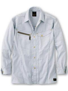 ５５５０４　Ｊａｗｉｎ（ジャウィン）　クリムスソフトシャツ　シルバー　ＥＬ