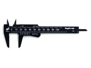 プラスチックノギス　快段目盛軽快　１００ｍｍ　ＰＣ１００ＫＤ