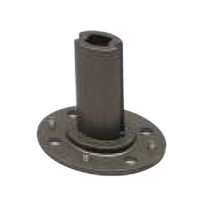 シクロケア室外手すり　ベースプレート　ブロンズ　３５