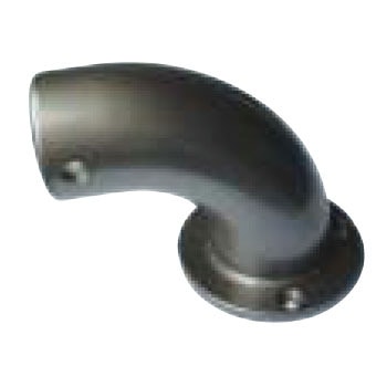 シクロケア室外手すり　壁付エンド尺　ブロンズ　　３５