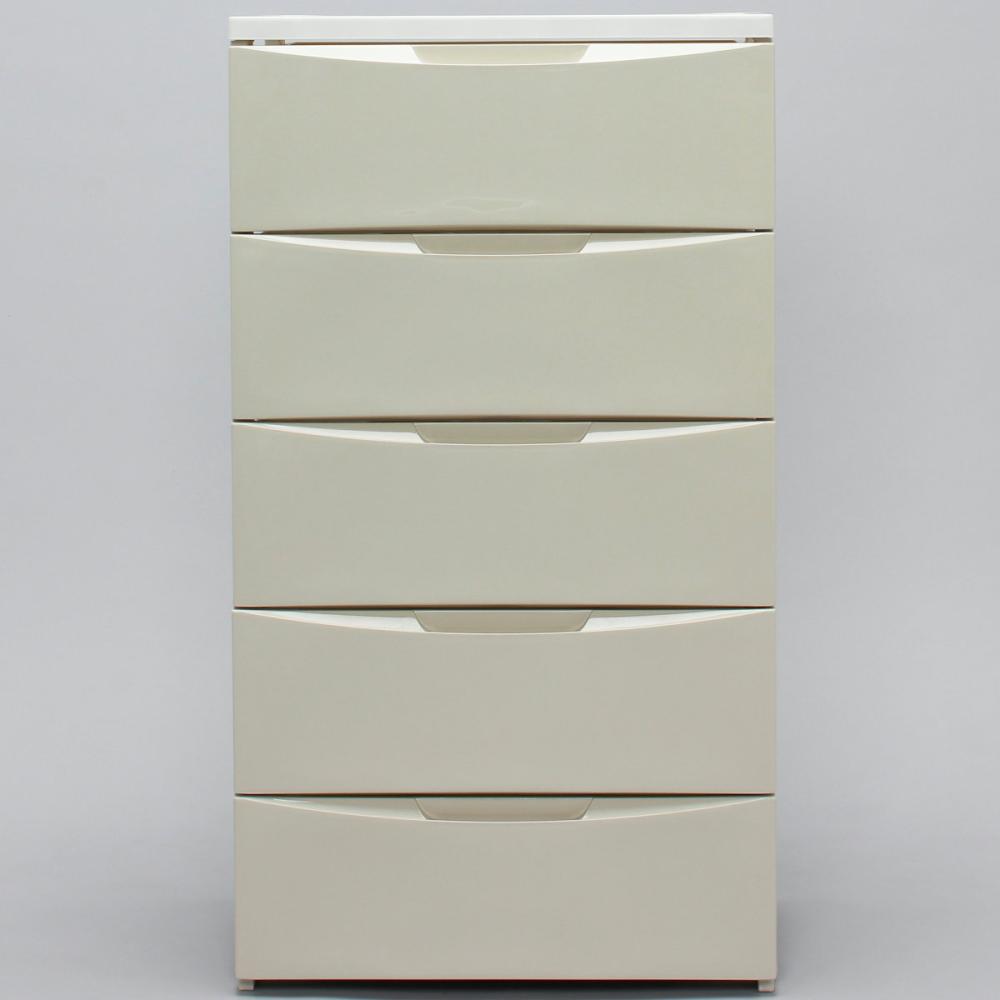 ワイドチェスト　ホワイト／アイボリー　ＣＯＤ－５５５