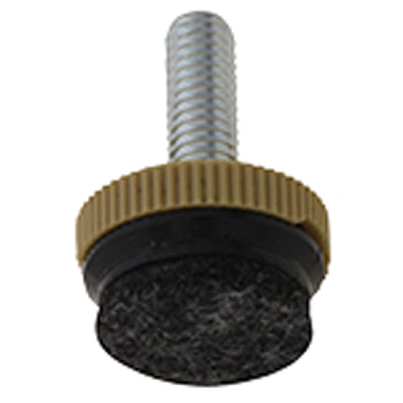 フェルト付アジャスター　Ｍ１２　幅４０ｍｍ　ベージュ