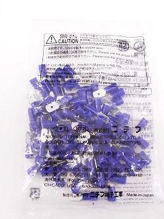 ファストン端子　ＴＭＥＤＶ　６３０８２０－Ｍ　青