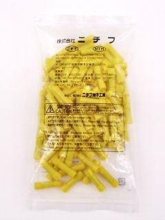 絶縁付突合せスリーブ　ＴＭＶ　Ｂ５．５　黄