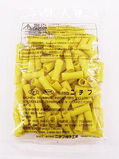 絶縁付重ね合せスリーブ　ＴＭＶ　Ｐ５．５　黄