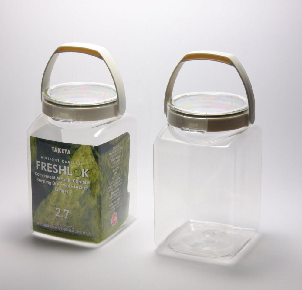 タケヤ化学工業　フレッシュロック　角型　２．７Ｌ