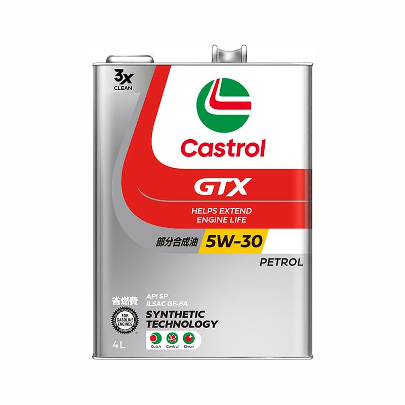 カストロール　エンジンオイル　ＧＴＸ　ＵＬＴＲＡＣＬＥＡＮ　ＳＰ　５Ｗ－３０　４Ｌ
