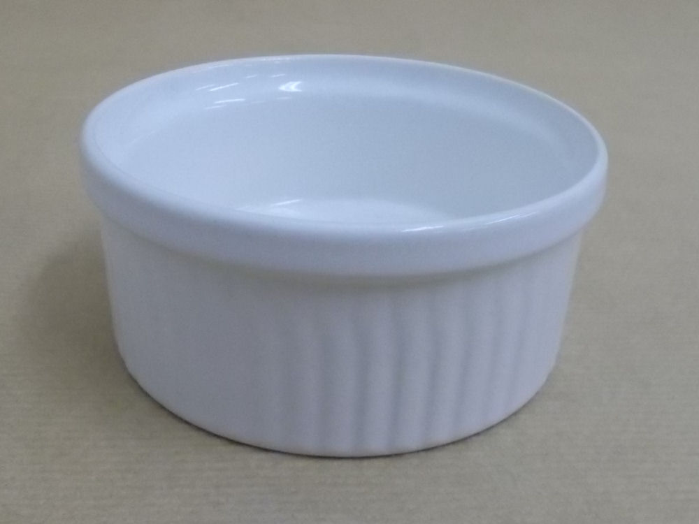 【美濃焼】白スフレ　小　７．５ｃｍ