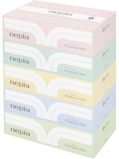 ネピア　プレミアムソフトティシュ　１８０組　５個パック